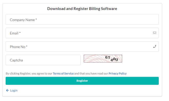 GST Billing & Accounting Software Register