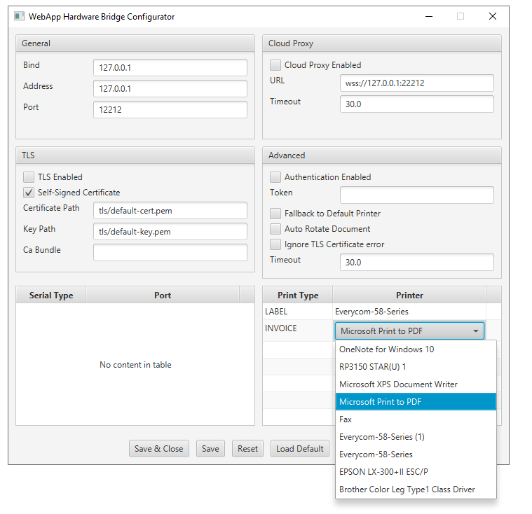 Output Books - Print without preview