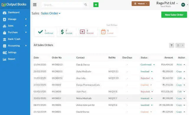 Order Management & Tracking