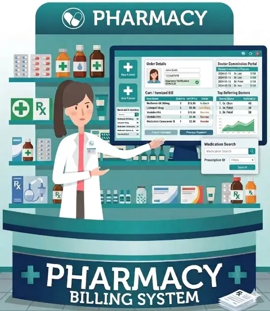Medical Billing Software - pharmacy accounting software